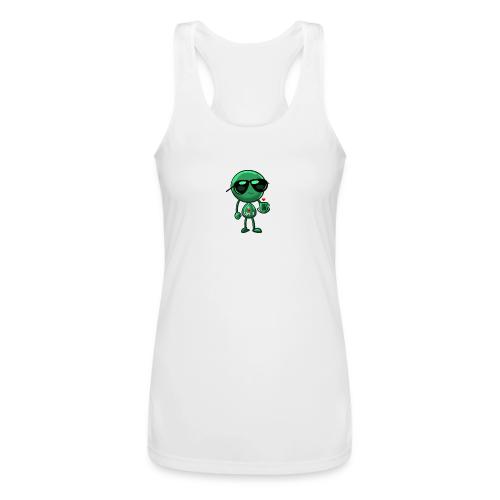 Smoon_I love Mrs S Green - Women’s Performance Racerback Tank Top