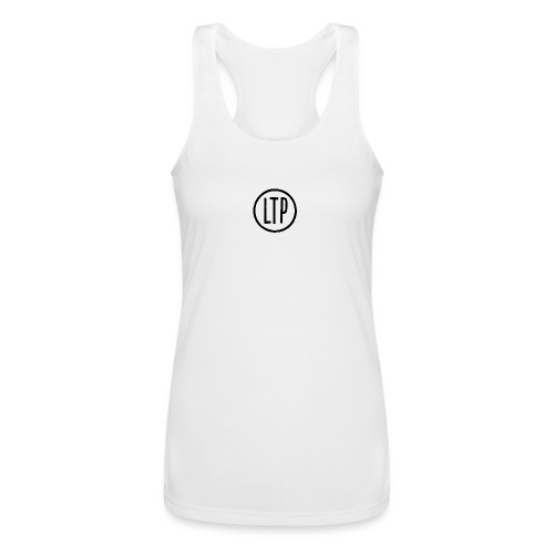 LTP White T-Shirt - Women’s Performance Racerback Tank Top
