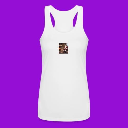 Santa Claus - Women’s Performance Racerback Tank Top