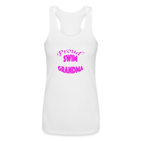 swim grandma - Women’s Performance Racerback Tank Top