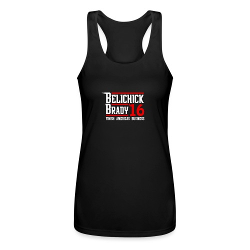 Belichick Brady 16 - Women’s Performance Racerback Tank Top