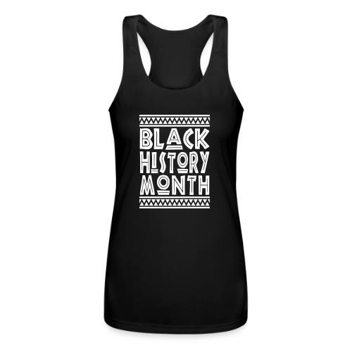 Black History Month BHM 2025 - Women’s Performance Racerback Tank Top
