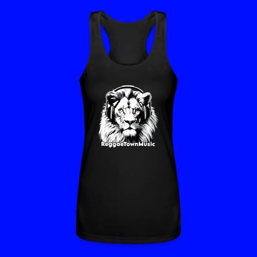 Reggae music roots lion head rasta vibes shirt - Women’s Performance Racerback Tank Top