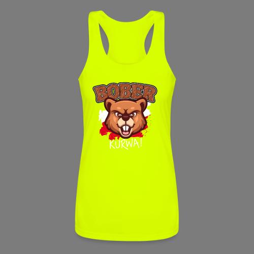 Bober Kurwa: Trendy Humor Meets Street Style - Women’s Performance Racerback Tank Top