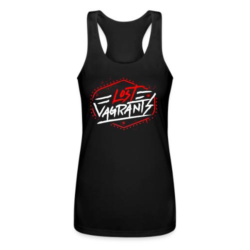 White Logo for Dark Colors - Women’s Performance Racerback Tank Top