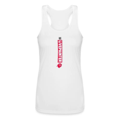 LIVEPAINTER IG - Women’s Performance Racerback Tank Top