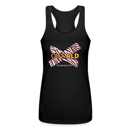 Rare Disease Month - X out ALD - Women’s Performance Racerback Tank Top