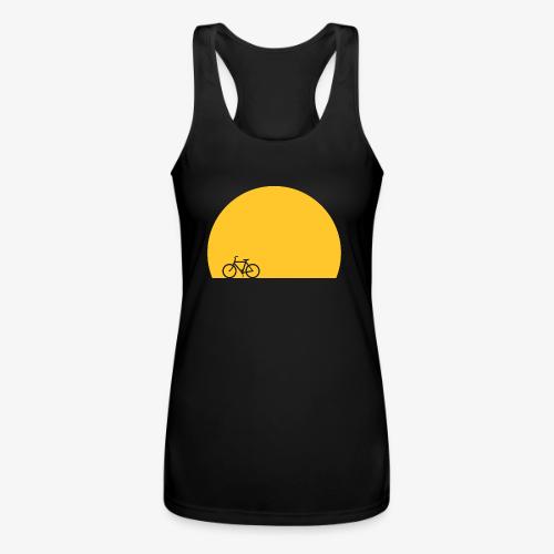 Sundown Bicycle - Women’s Performance Racerback Tank Top