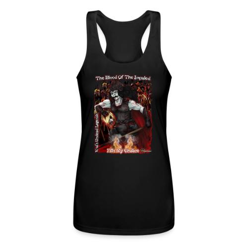 Vlad The Impaler CloseUp With Impaled - Women’s Performance Racerback Tank Top