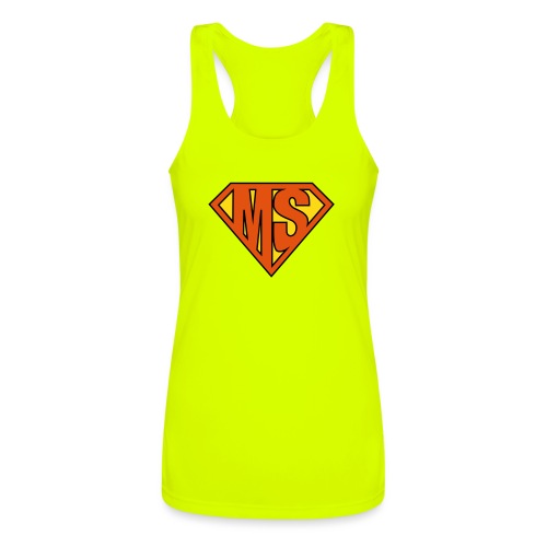 MS Superhero - Women’s Performance Racerback Tank Top