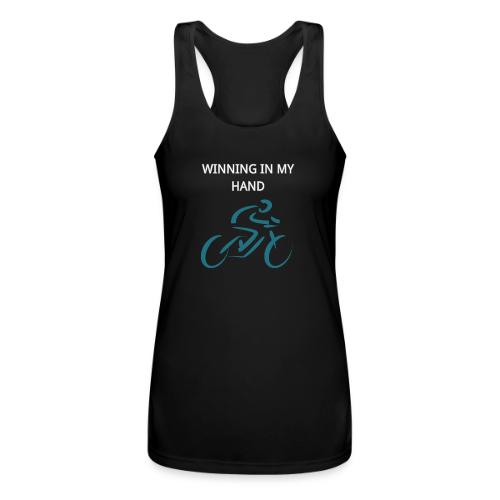Cute Sports Design Biking - Women’s Performance Racerback Tank Top