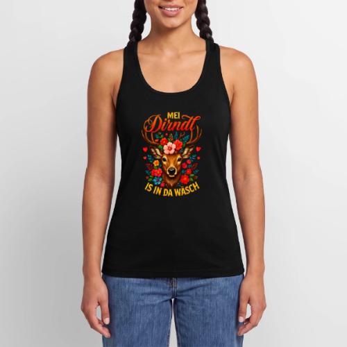 Mei Dirndl is in da Wäsch - Women’s Performance Racerback Tank Top