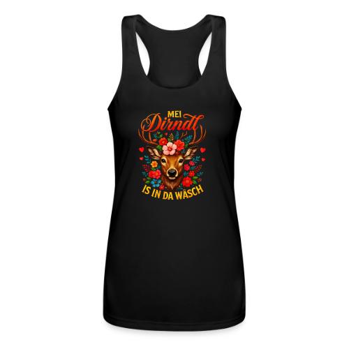 Mei Dirndl is in da Wäsch - Women’s Performance Racerback Tank Top