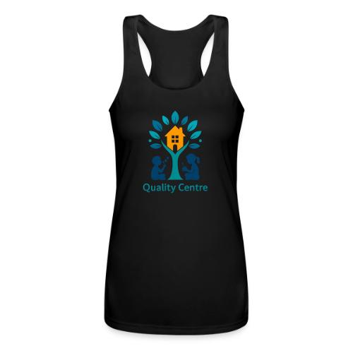 Quality Learning Center on Slim Fit Rib Women's - Women’s Performance Racerback Tank Top