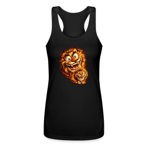 Crazy Double Lion Streetwear - Women’s Performance Racerback Tank Top