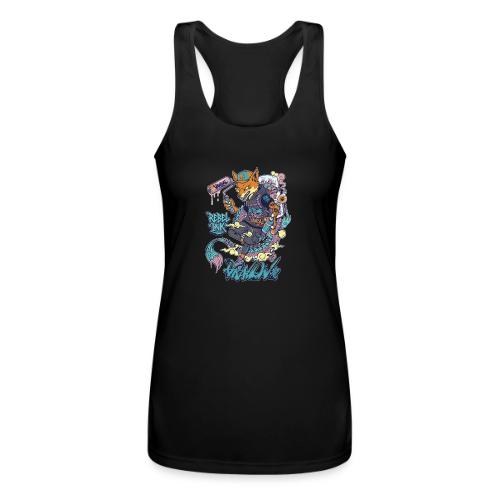 Kitsune Street Rebel - Women’s Performance Racerback Tank Top