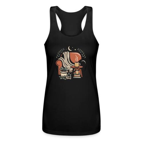 Moonlit Cozy Night Recliner - Women’s Performance Racerback Tank Top