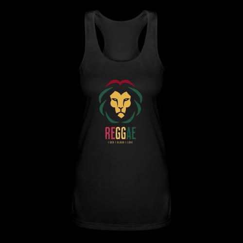 Lion Reggae - Women’s Performance Racerback Tank Top