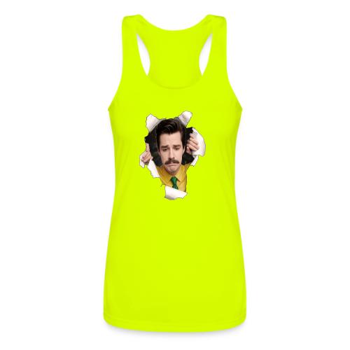 Mr. Matheson Chest Burster - Women’s Performance Racerback Tank Top
