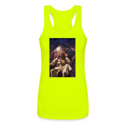 The King Who Laughs - Women’s Performance Racerback Tank Top