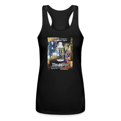 Thuggizzle Appalachian Mountain Spring Water Merch - Women’s Performance Racerback Tank Top