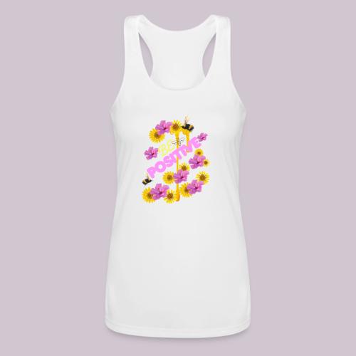 BE Positive - Women’s Performance Racerback Tank Top