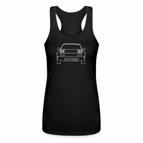 Mazda Miata roadster - Women’s Performance Racerback Tank Top