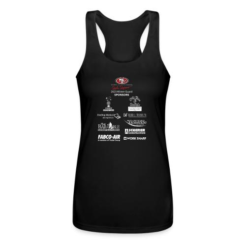 winterguard back 2023 - Women’s Performance Racerback Tank Top