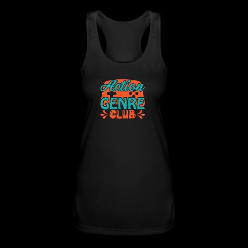 Action Genre Club Retro - Women’s Performance Racerback Tank Top