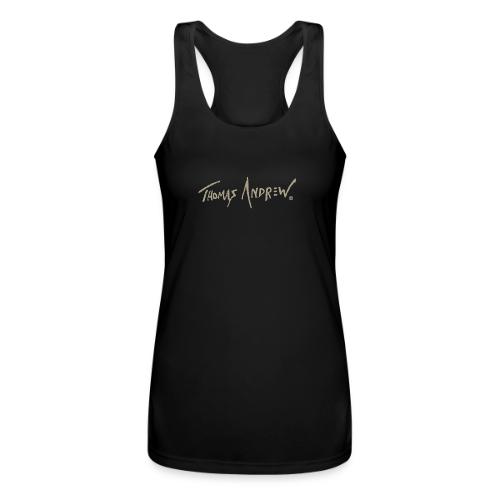 Thomas Andrew Signature_d - Women’s Performance Racerback Tank Top