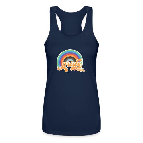 NECCA Pride Shirt - Women’s Performance Racerback Tank Top