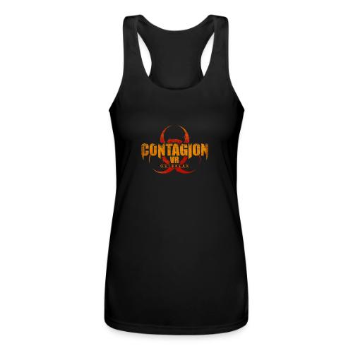 Contagion Outbreak Col - Women’s Performance Racerback Tank Top