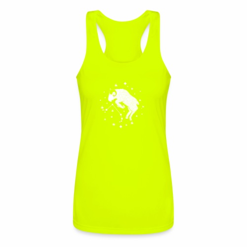 Ambitious Aries Constellation Birthday March April - Women’s Performance Racerback Tank Top