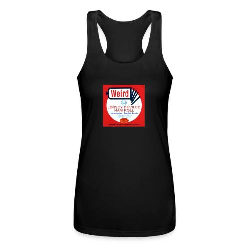Pork Roll Shirt - Women’s Performance Racerback Tank Top