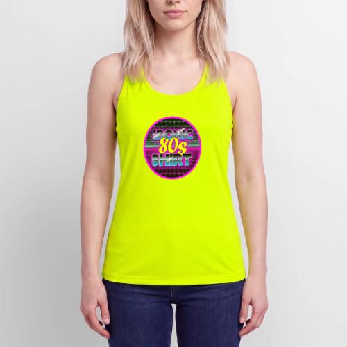 Ironic 80s Shirt - Women’s Performance Racerback Tank Top
