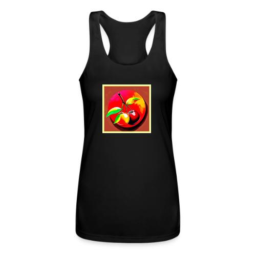 Vibrant Cherry Duo - Women’s Performance Racerback Tank Top