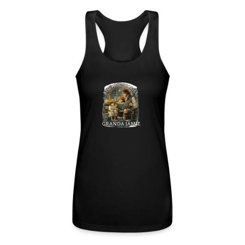 Bed Time Stories - Women’s Performance Racerback Tank Top
