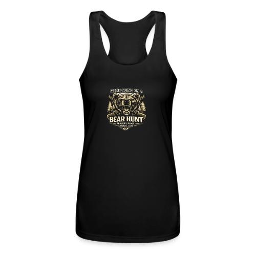 BEAR HUNT - Women’s Performance Racerback Tank Top