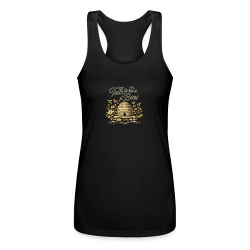 Talk To The Bees - Women’s Performance Racerback Tank Top