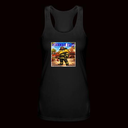 Fireman Taco - Women’s Performance Racerback Tank Top