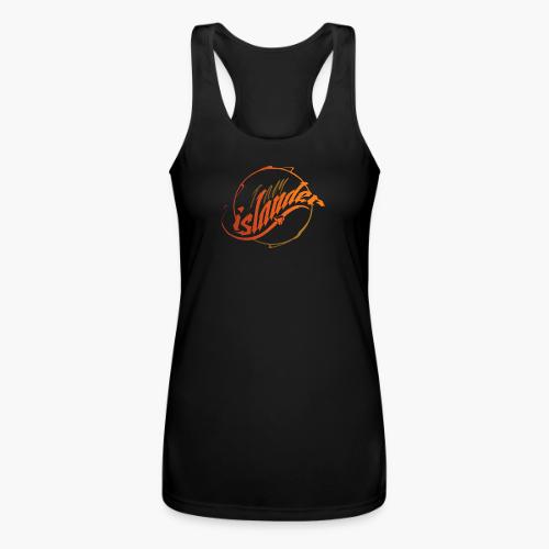 I am Islander (Earth Tone) - Women’s Performance Racerback Tank Top