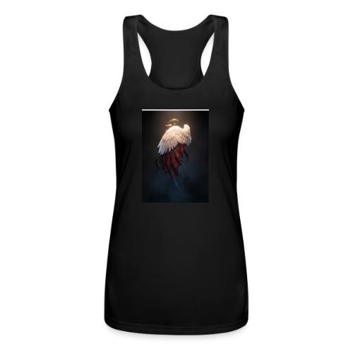 Angel vs Demon Wings Dark Aesthetic Gothic T-Shirt - Women’s Performance Racerback Tank Top