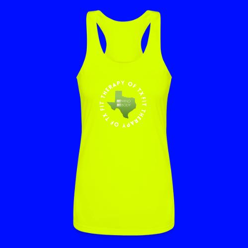 Fit Therapy of Texas Logo - Women’s Performance Racerback Tank Top