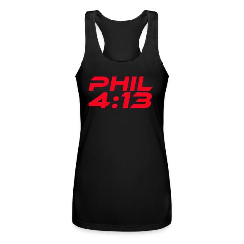 PHIL 4 13 - Women’s Performance Racerback Tank Top
