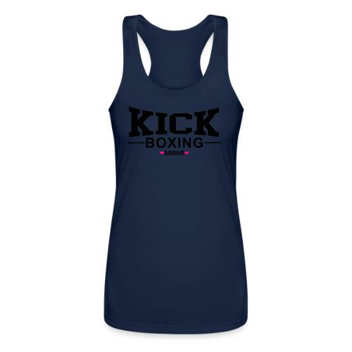 KICKBOXING MIAMI - Women’s Performance Racerback Tank Top