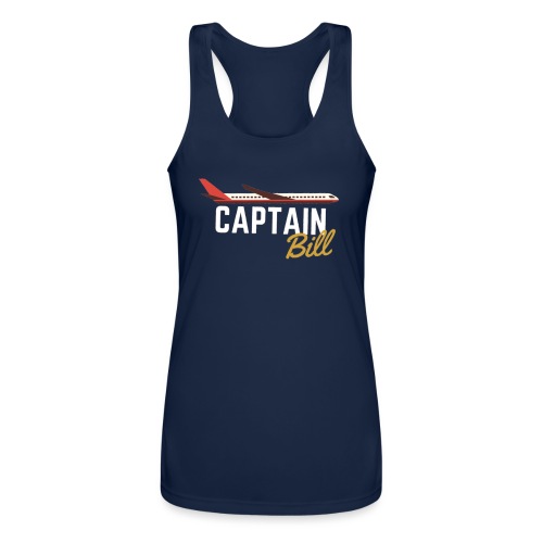 Captain Bill Avaition products - Women’s Performance Racerback Tank Top