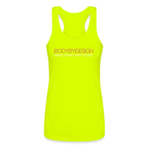 BODYBYDESIGN - Women’s Performance Racerback Tank Top
