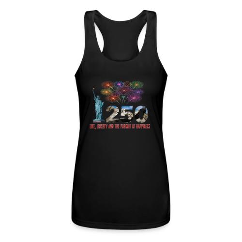 250 Years USA - Women’s Performance Racerback Tank Top