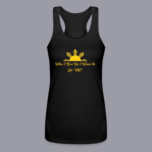 WHEN I GROW UP - Women’s Performance Racerback Tank Top
