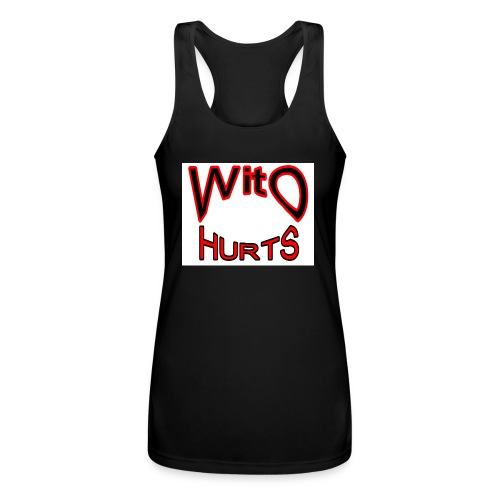 WHURTS - Women’s Performance Racerback Tank Top
